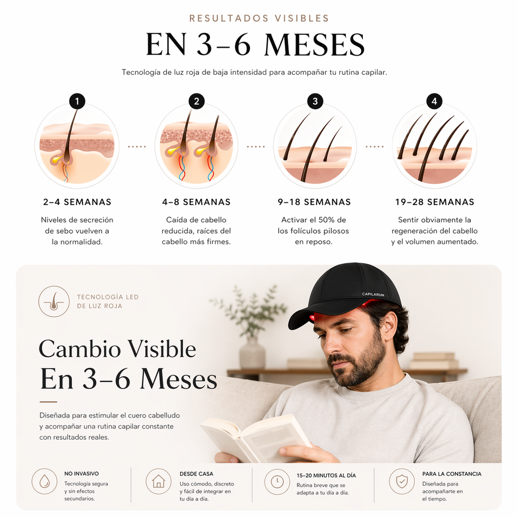 Capilarum X1 — Sistema de estimulación capilar en casa