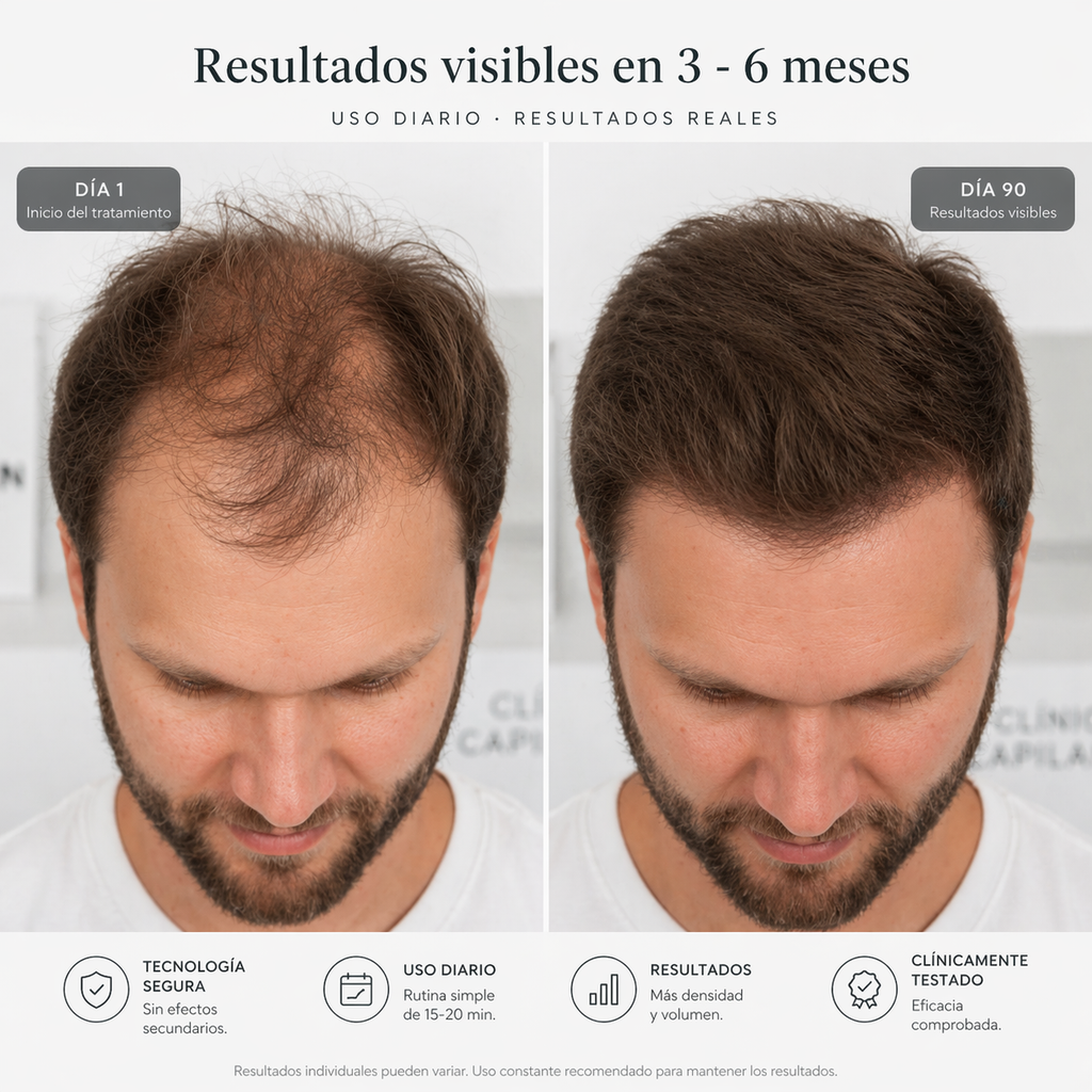 Capilarum X1 — Sistema de estimulación capilar en casa