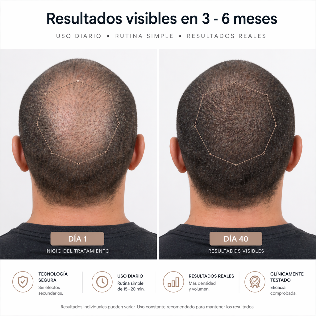 Capilarum X1 — Sistema de estimulación capilar en casa