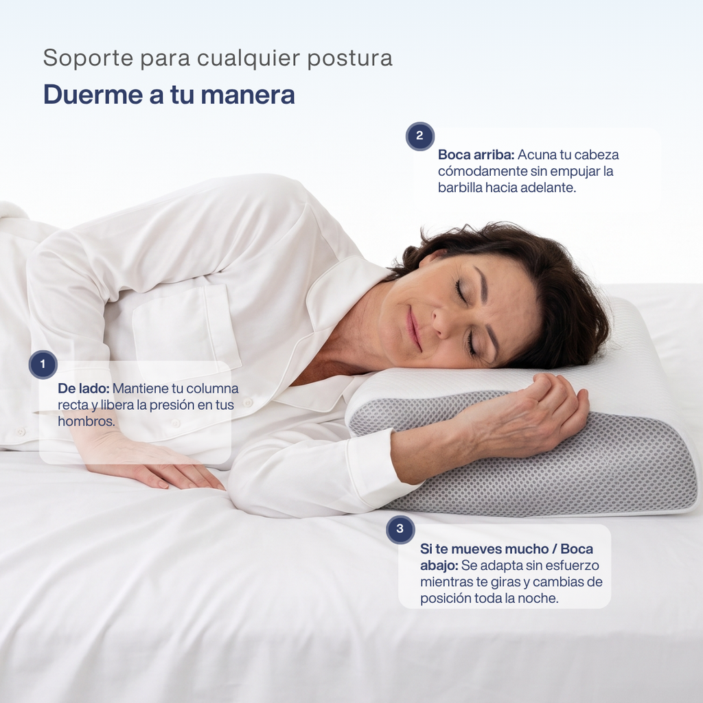 Nuba · Almohada cervical ergonómica