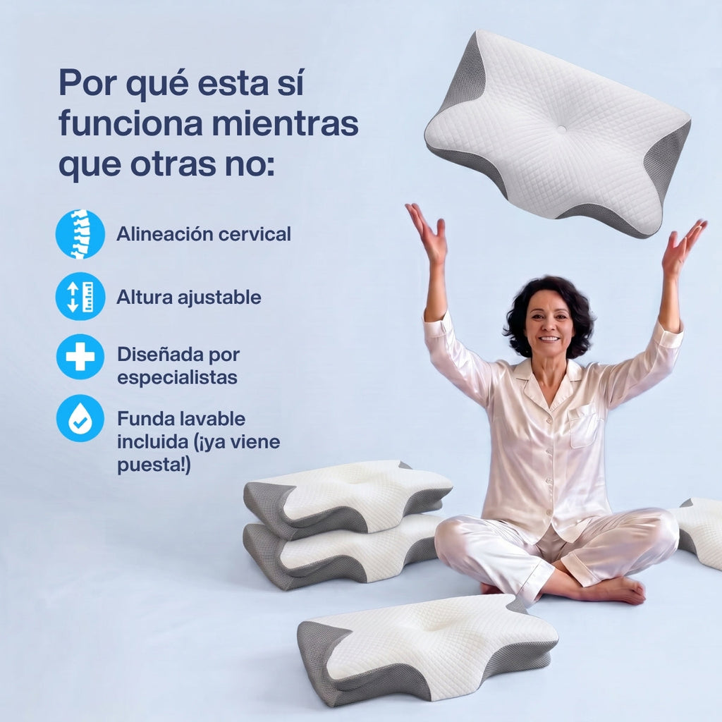 Nuba · Almohada cervical ergonómica